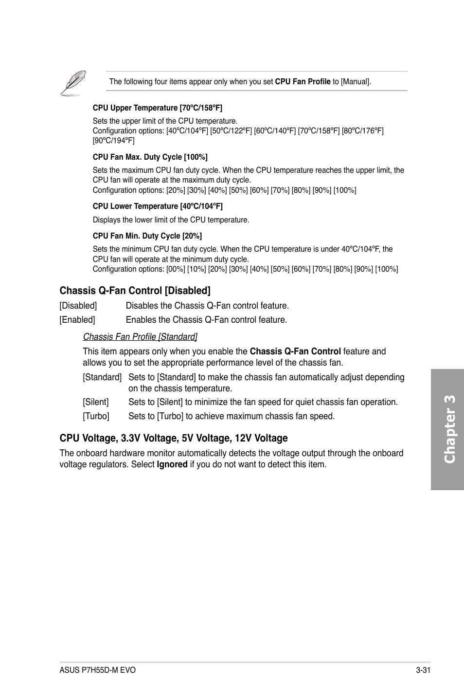 Chapter 3 | Asus P7H55D-M EVO User Manual | Page 93 / 116