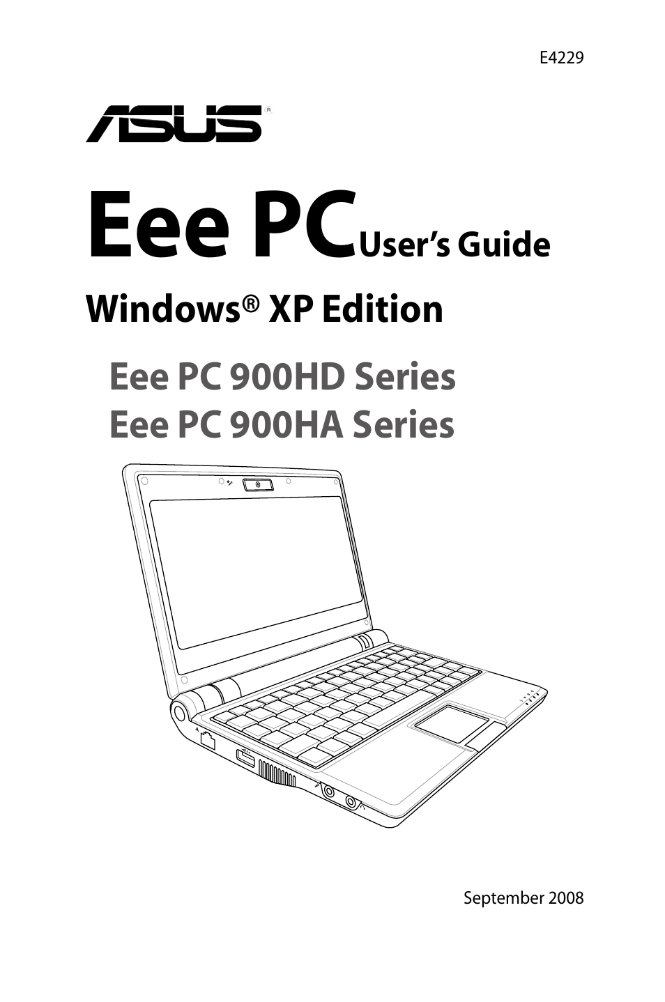 Asus Eee PC 900HA/XP User Manual | 76 pages