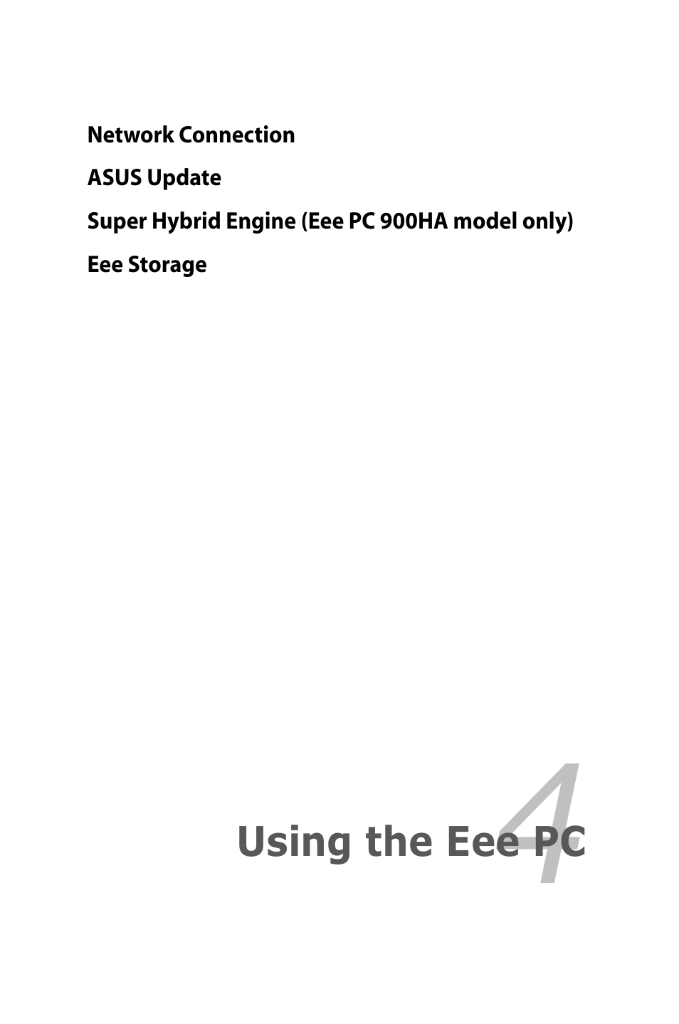 Asus Eee PC 900HA/XP User Manual | Page 41 / 76