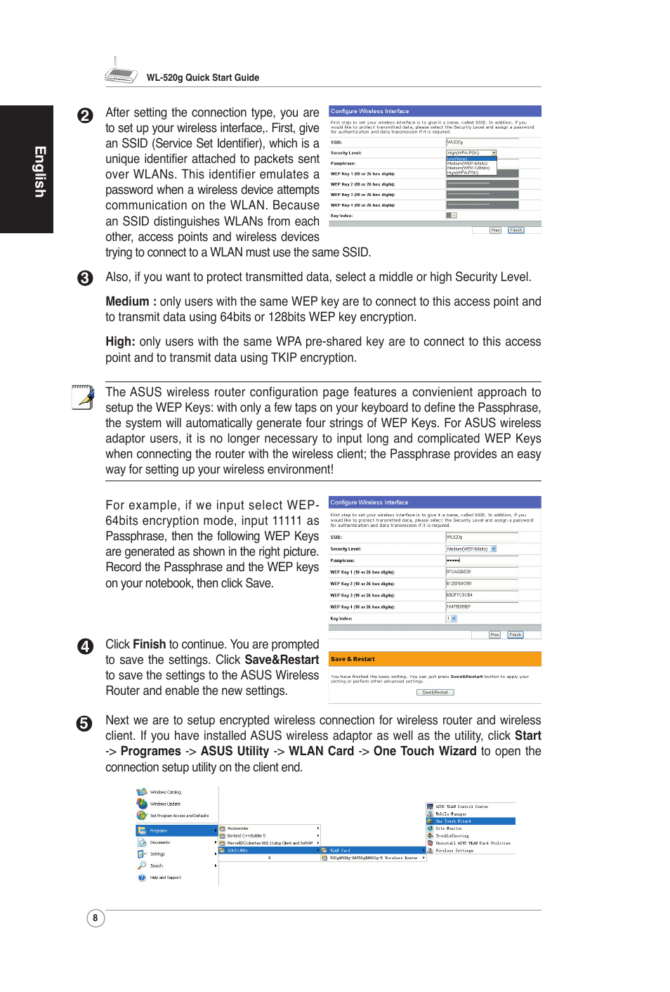 Asus WL-520G User Manual | Page 10 / 66