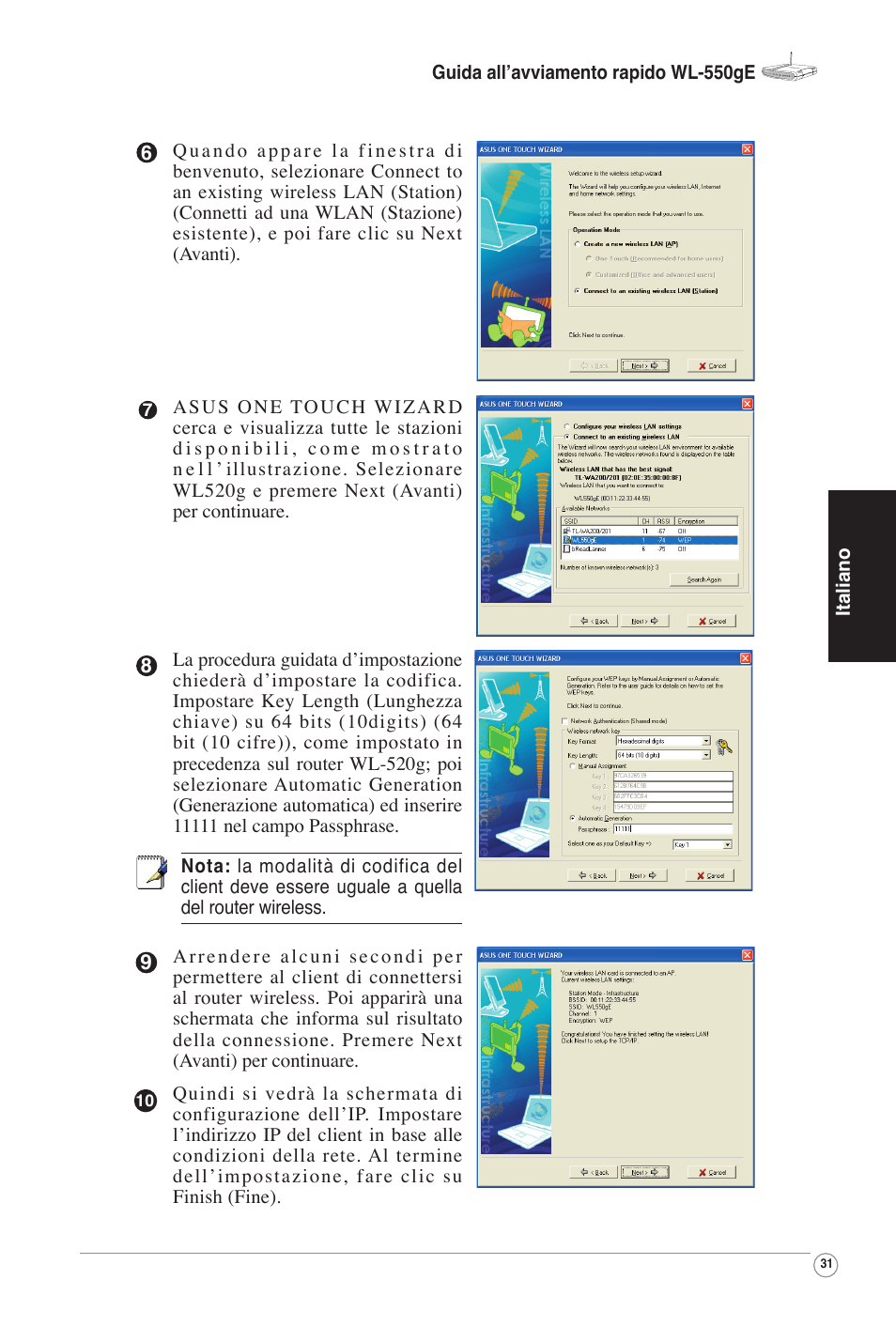 Asus WL-520G User Manual | Page 33 / 66