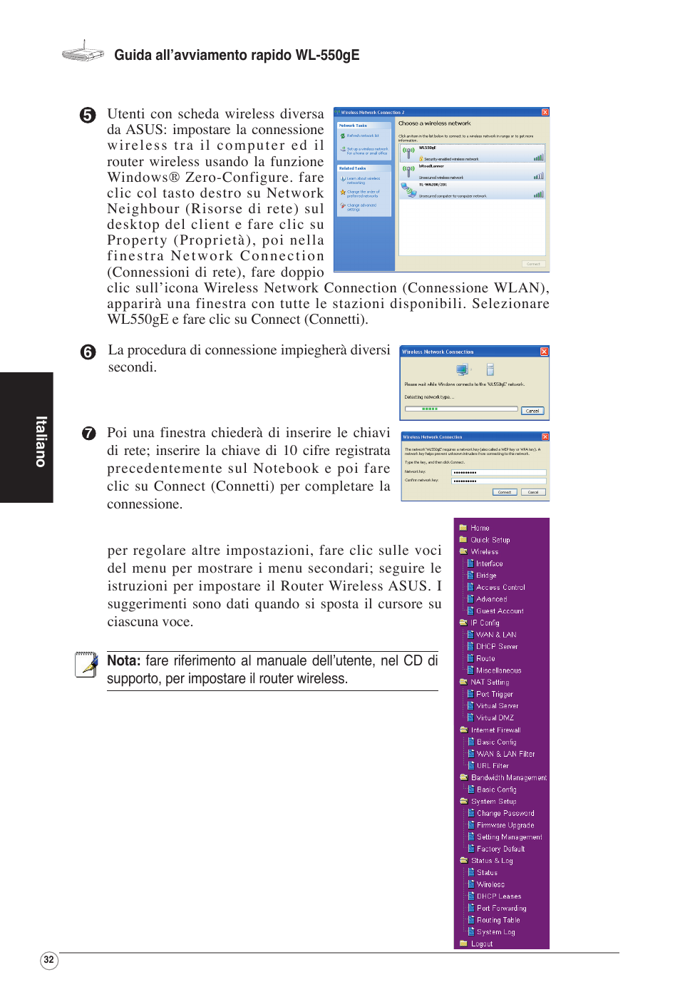 Asus WL-520G User Manual | Page 34 / 66