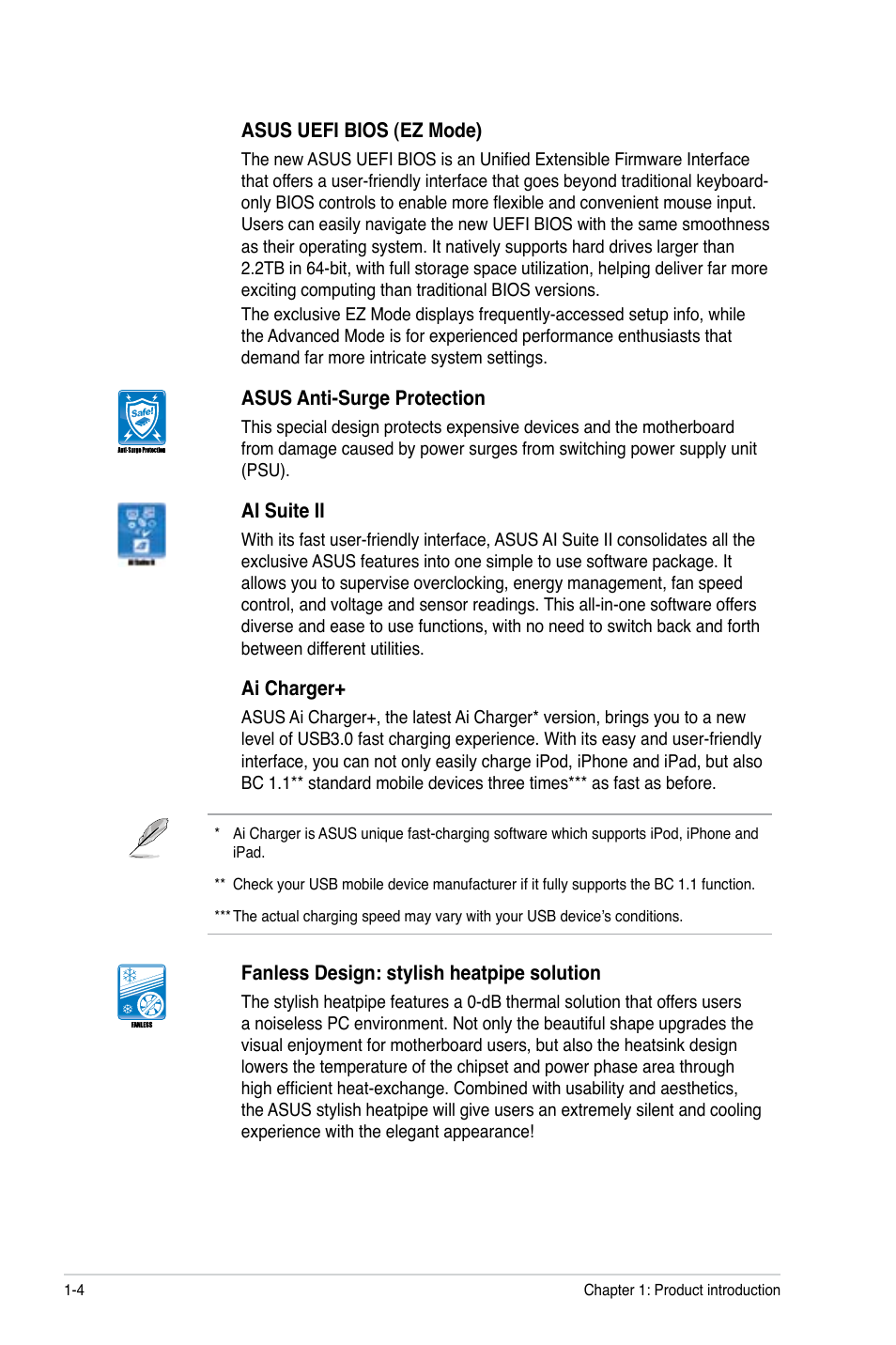 Asus F1A75-V EVO User Manual | Page 16 / 72