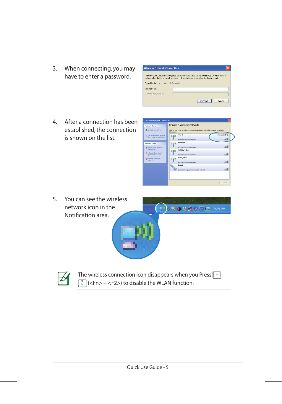 Asus Eee PC 900HD/XP User Manual | Page 5 / 8
