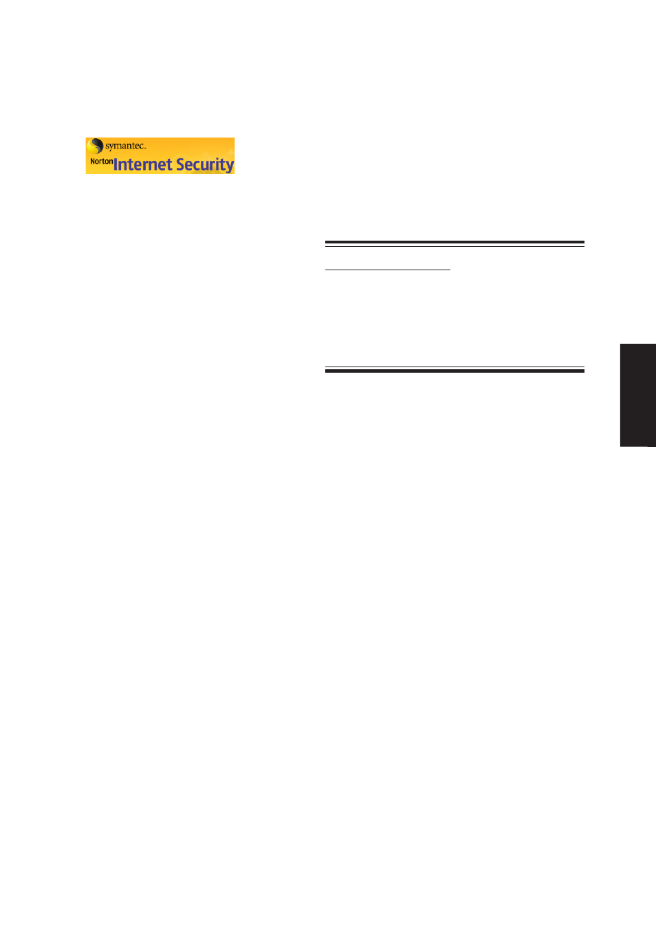 Norton internet security | Asus M5A User Manual | Page 49 / 86