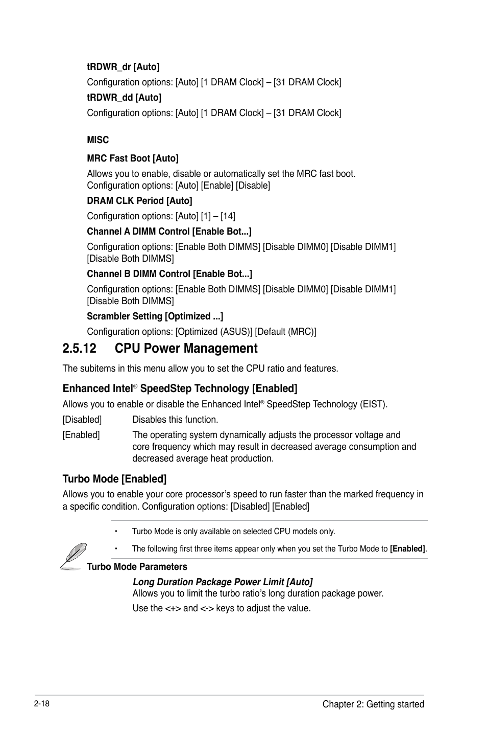 12 cpu power management | Asus H81M-C User Manual | Page 46 / 74