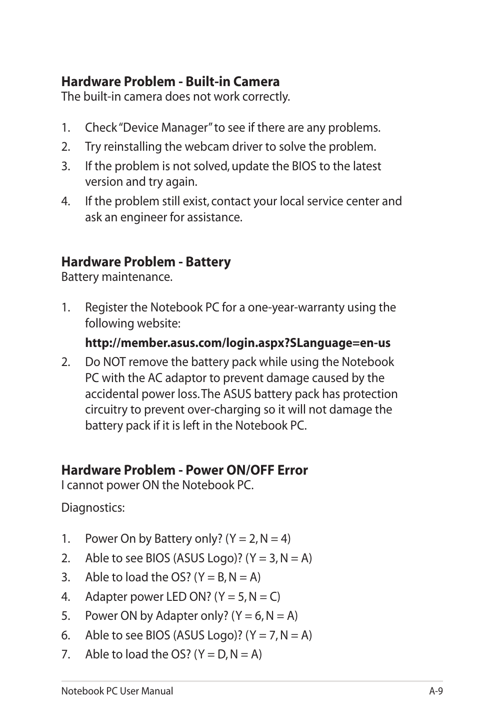 Asus UL50VS User Manual | Page 77 / 106