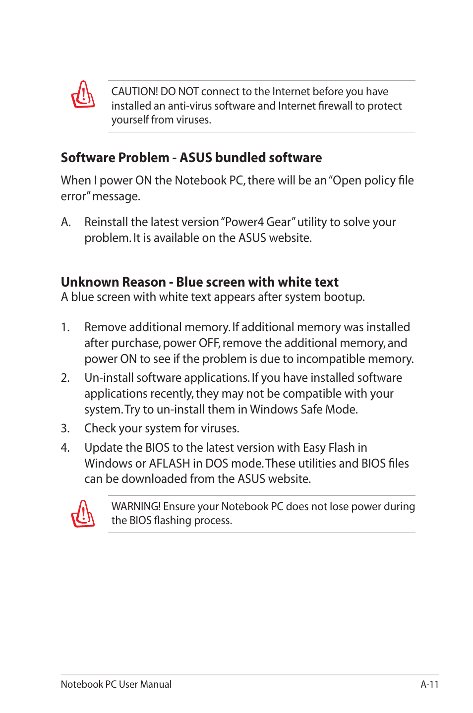 Asus UL50VS User Manual | Page 79 / 106
