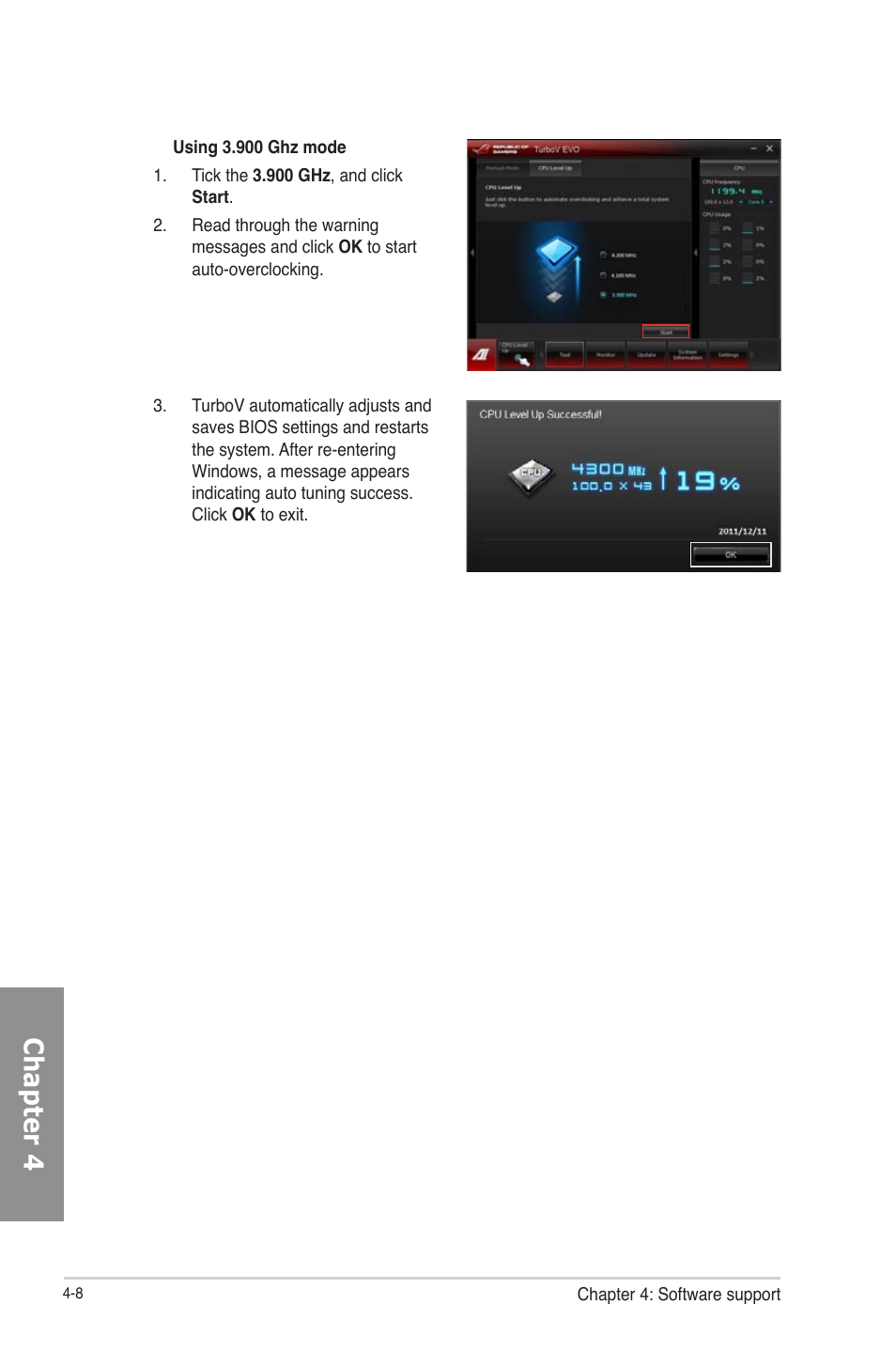 Chapter 4 | Asus RAMPAGE IV GENE User Manual | Page 132 / 172