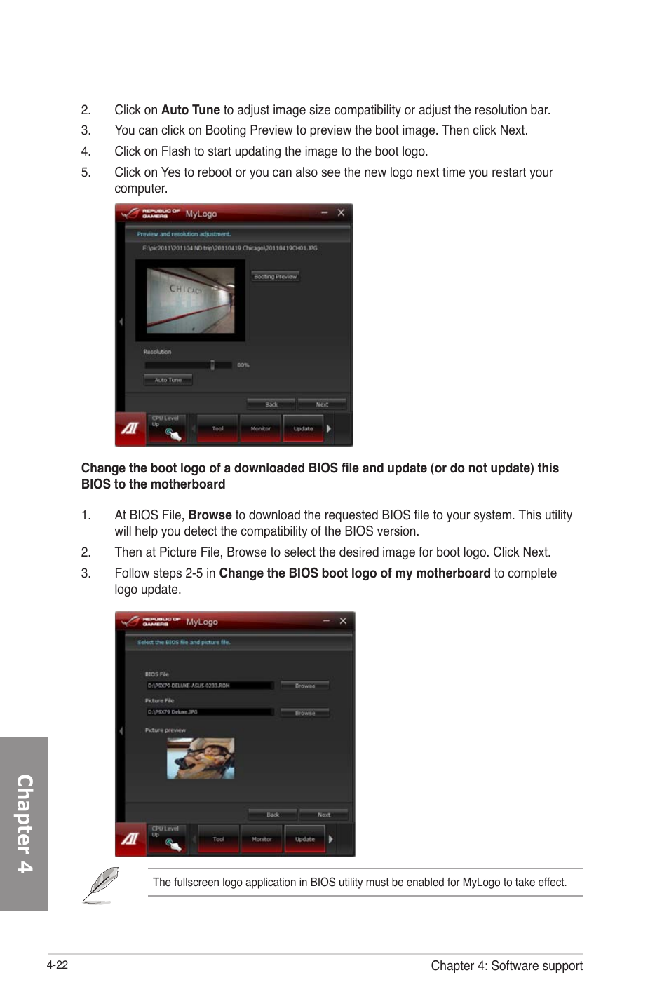 Chapter 4 | Asus RAMPAGE IV GENE User Manual | Page 146 / 172