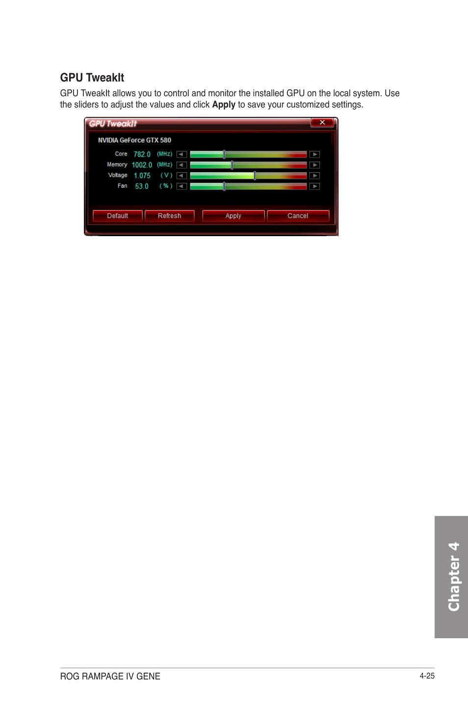 Chapter 4 | Asus RAMPAGE IV GENE User Manual | Page 149 / 172