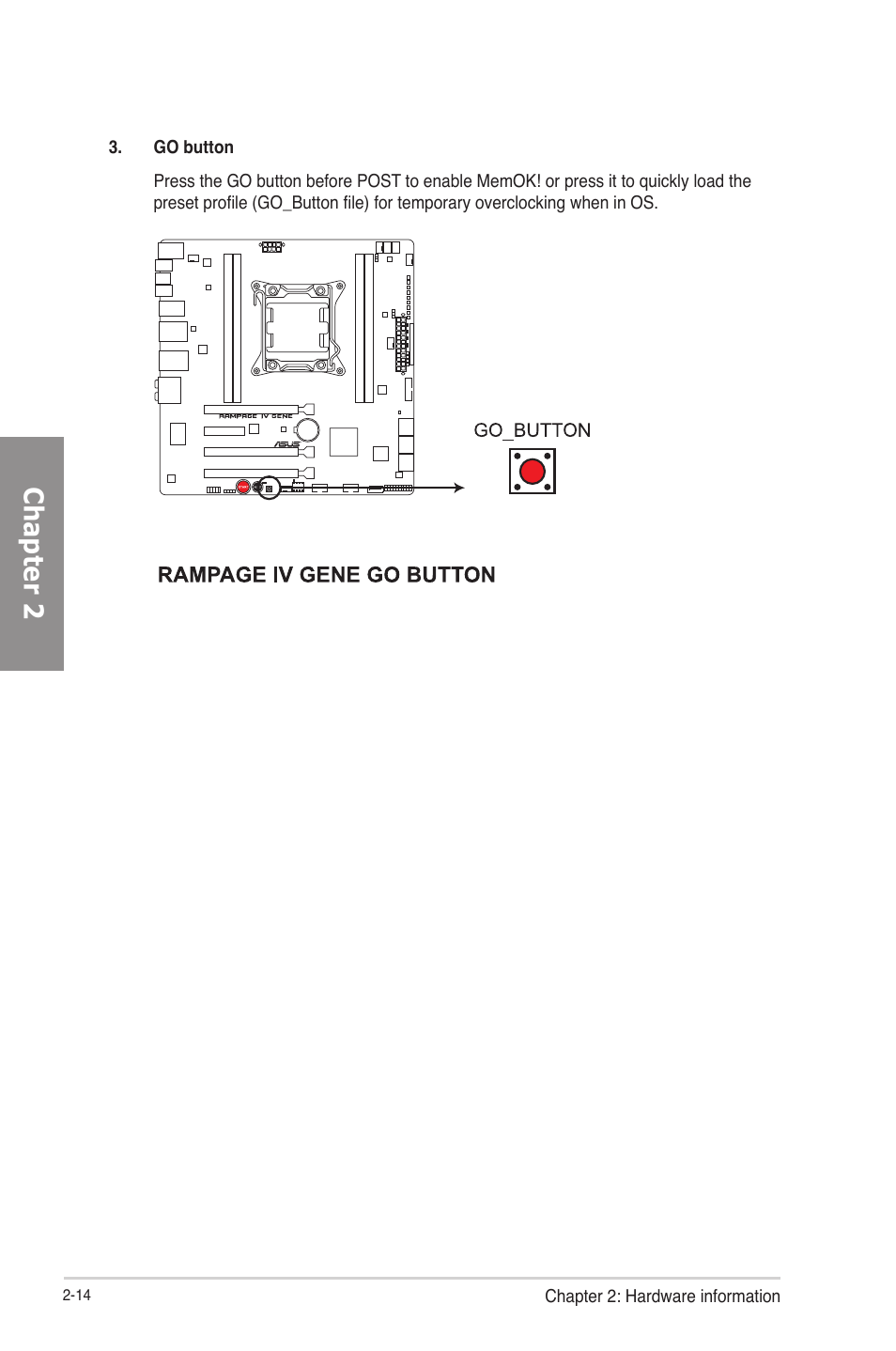 Chapter 2 | Asus RAMPAGE IV GENE User Manual | Page 40 / 172