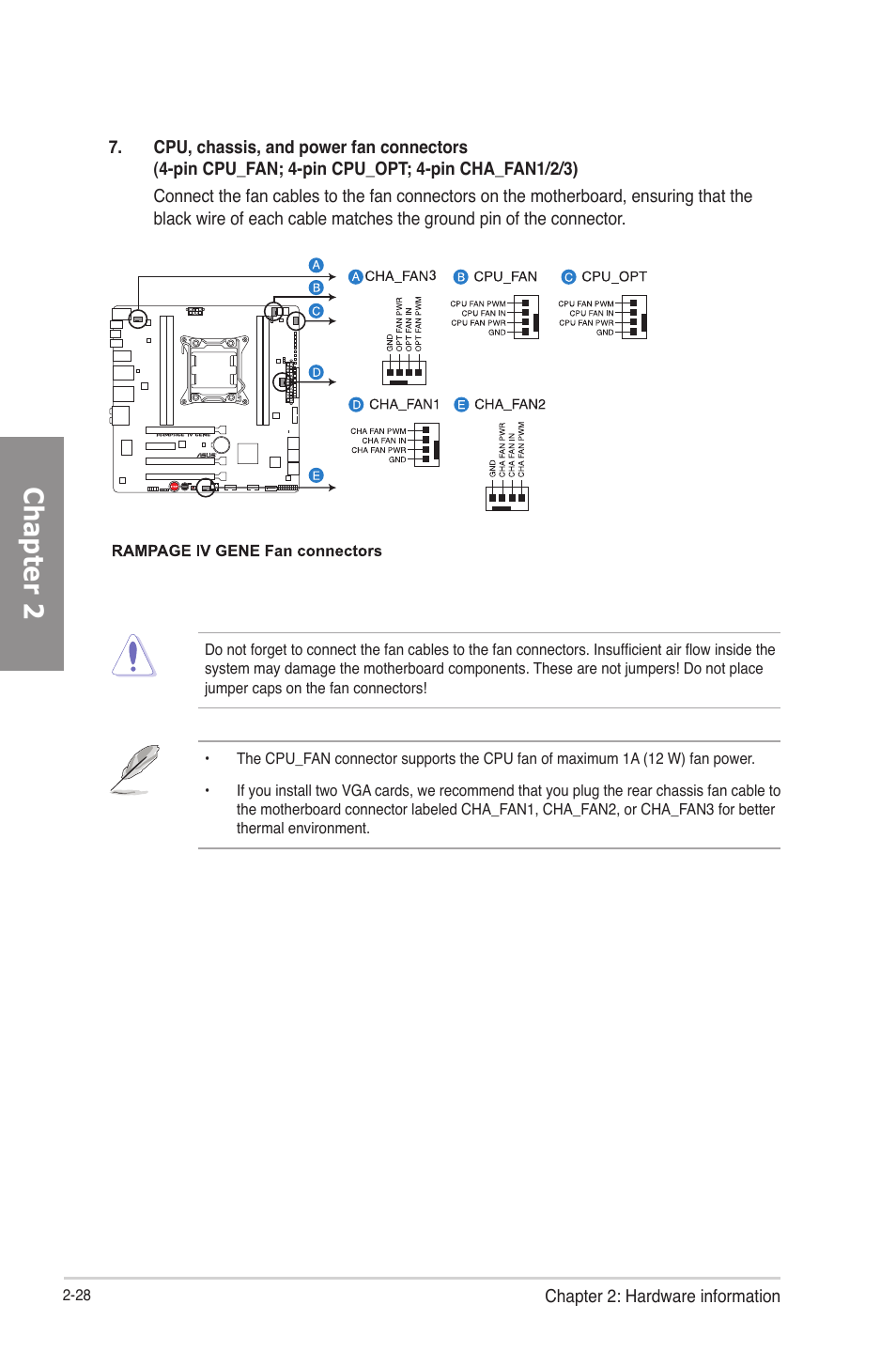 Chapter 2 | Asus RAMPAGE IV GENE User Manual | Page 54 / 172
