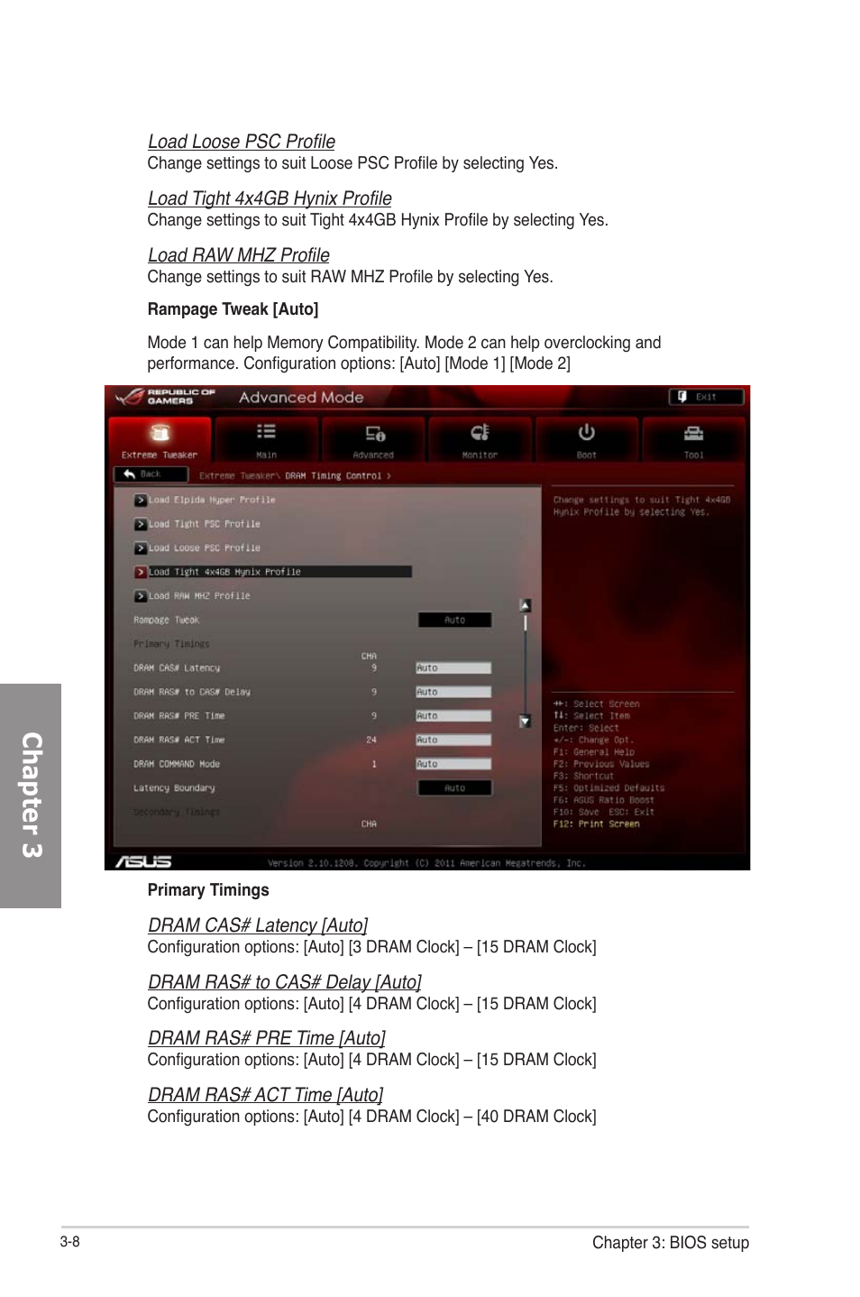 Chapter 3 | Asus RAMPAGE IV GENE User Manual | Page 82 / 172