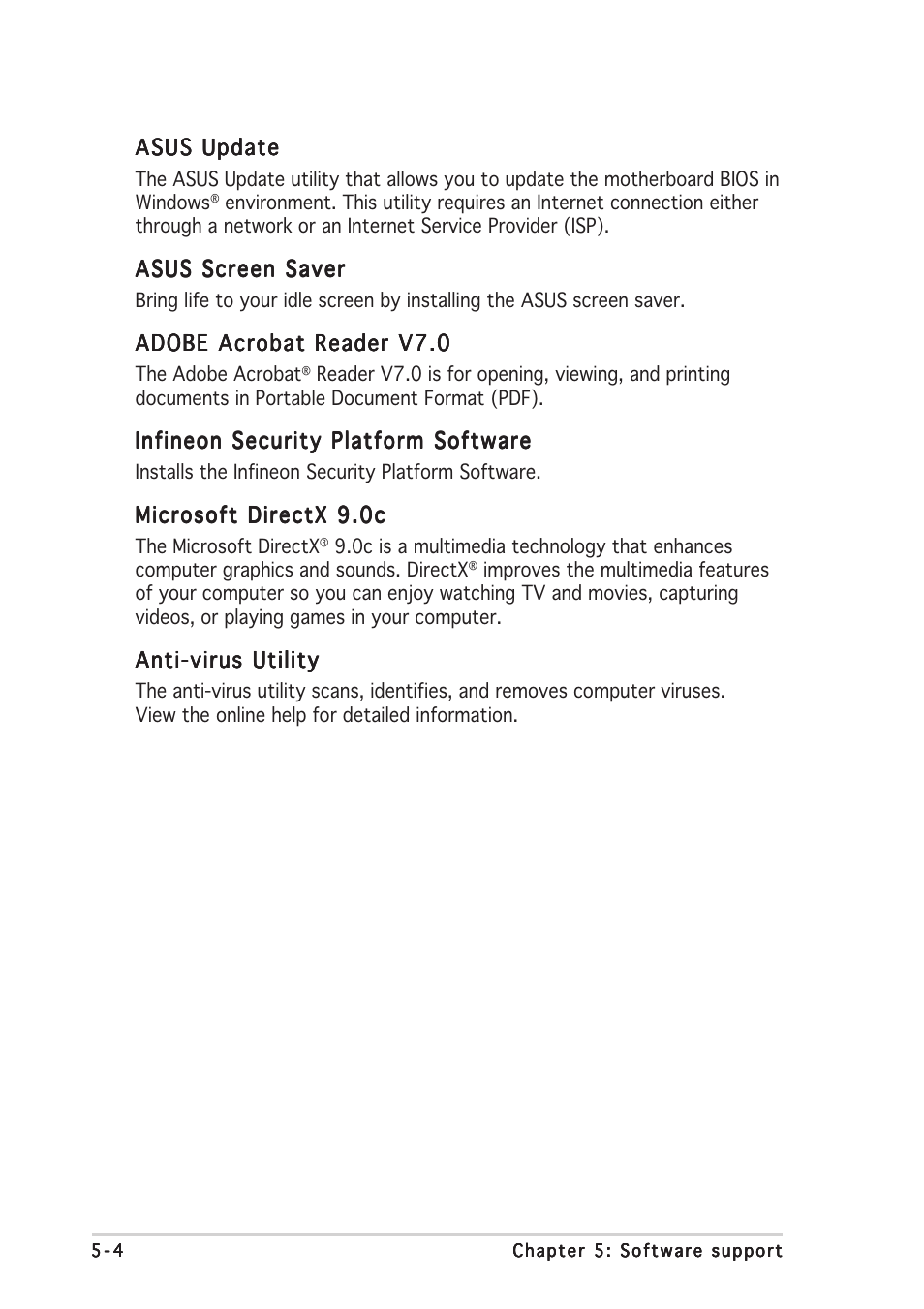 Asus P5WDG2-WS User Manual | Page 122 / 160