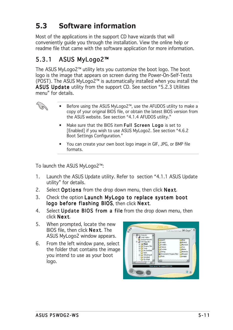 3 software information | Asus P5WDG2-WS User Manual | Page 127 / 160