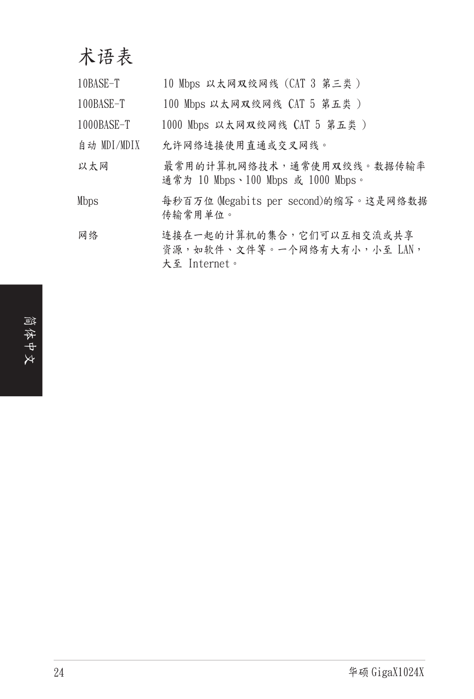 Asus GigaX1024X User Manual | Page 25 / 41