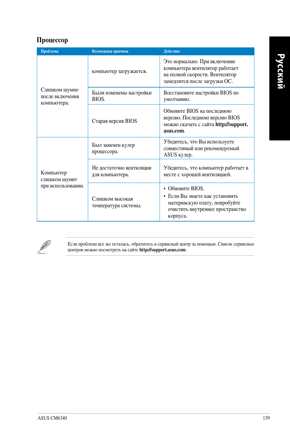 Ру сс ки й ру сс ки й | Asus CM6340 User Manual | Page 141 / 212