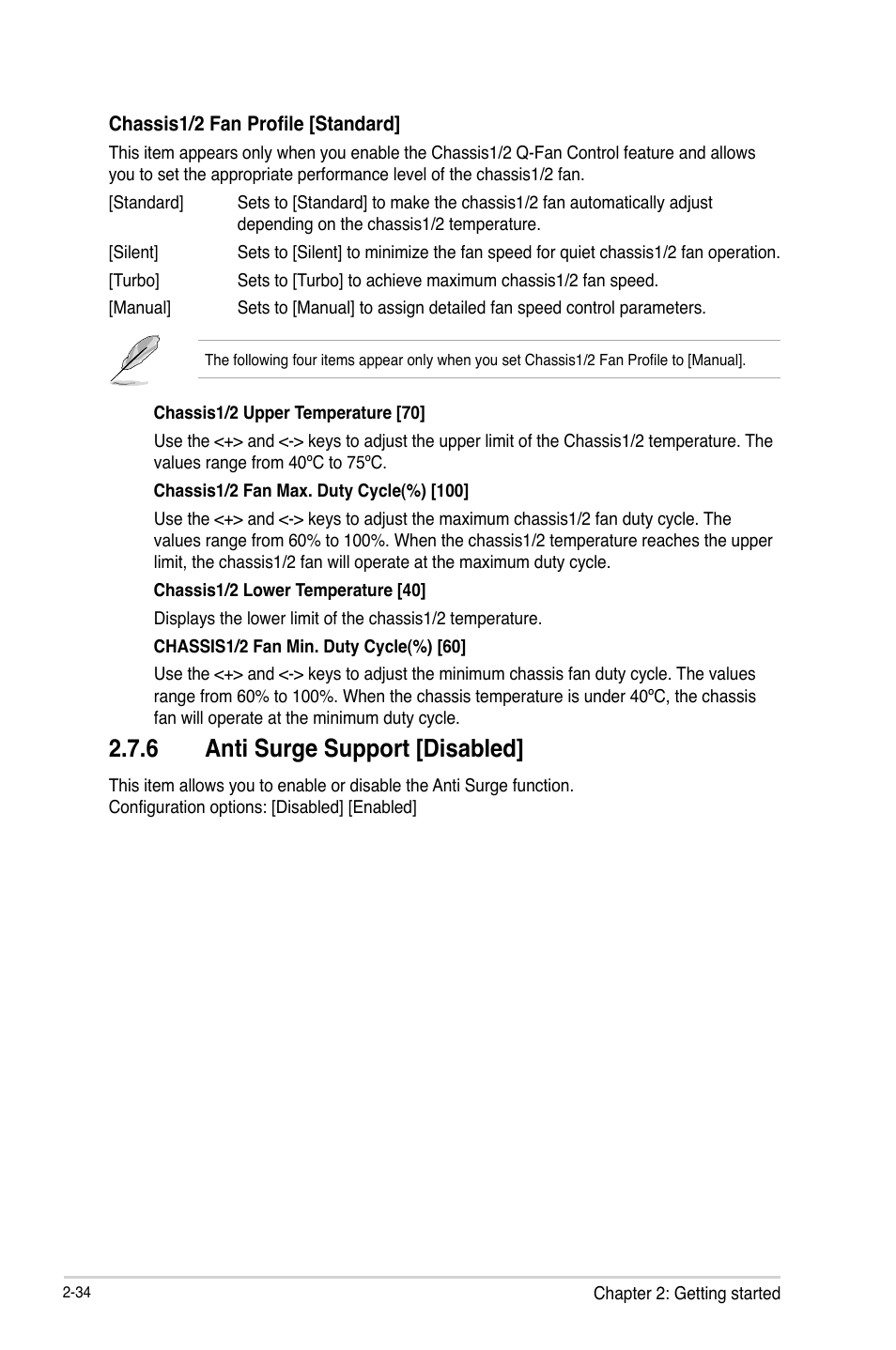 6 anti surge support [disabled | Asus B85M-E/BR User Manual | Page 63 / 75