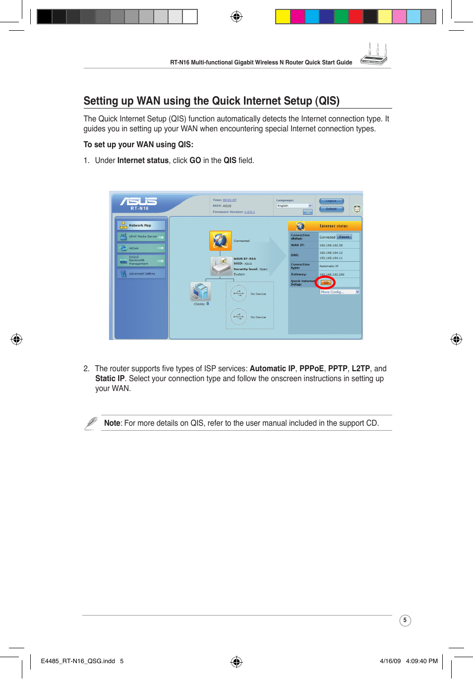 Asus RT-N16 User Manual | Page 5 / 12