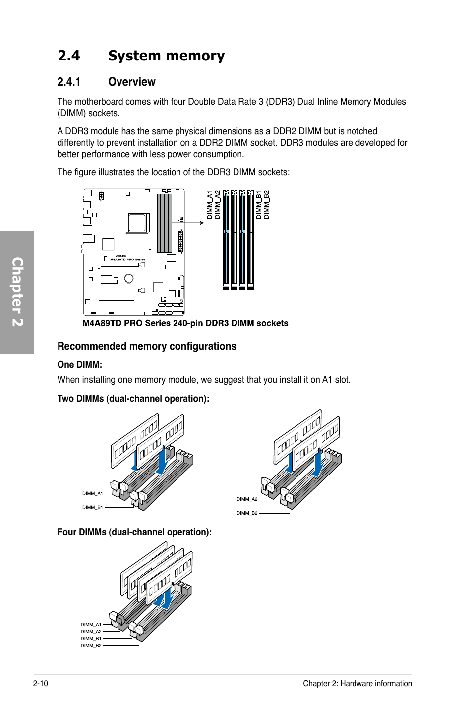 Asus M4A89TD PRO/USB3 User Manual | Page 28 / 120