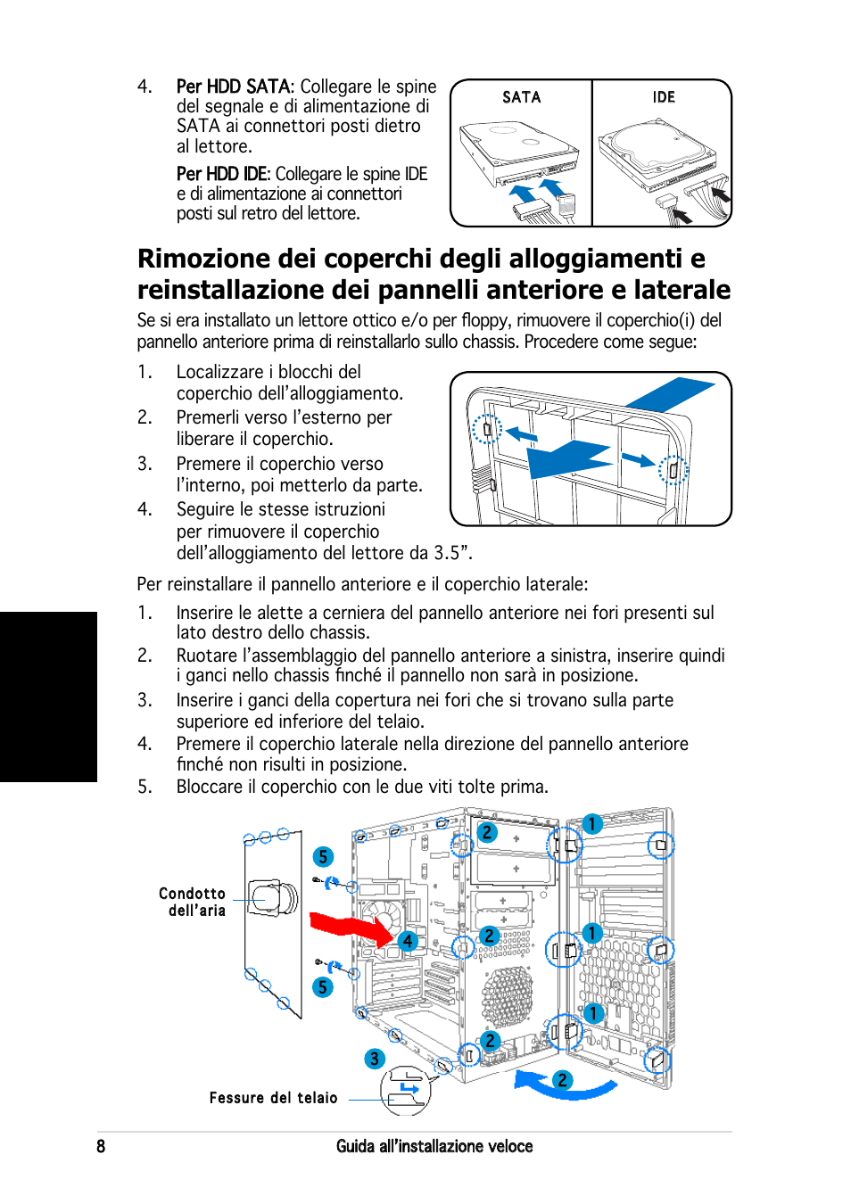 Italiano | Asus V2-AH2 User Manual | Page 32 / 80