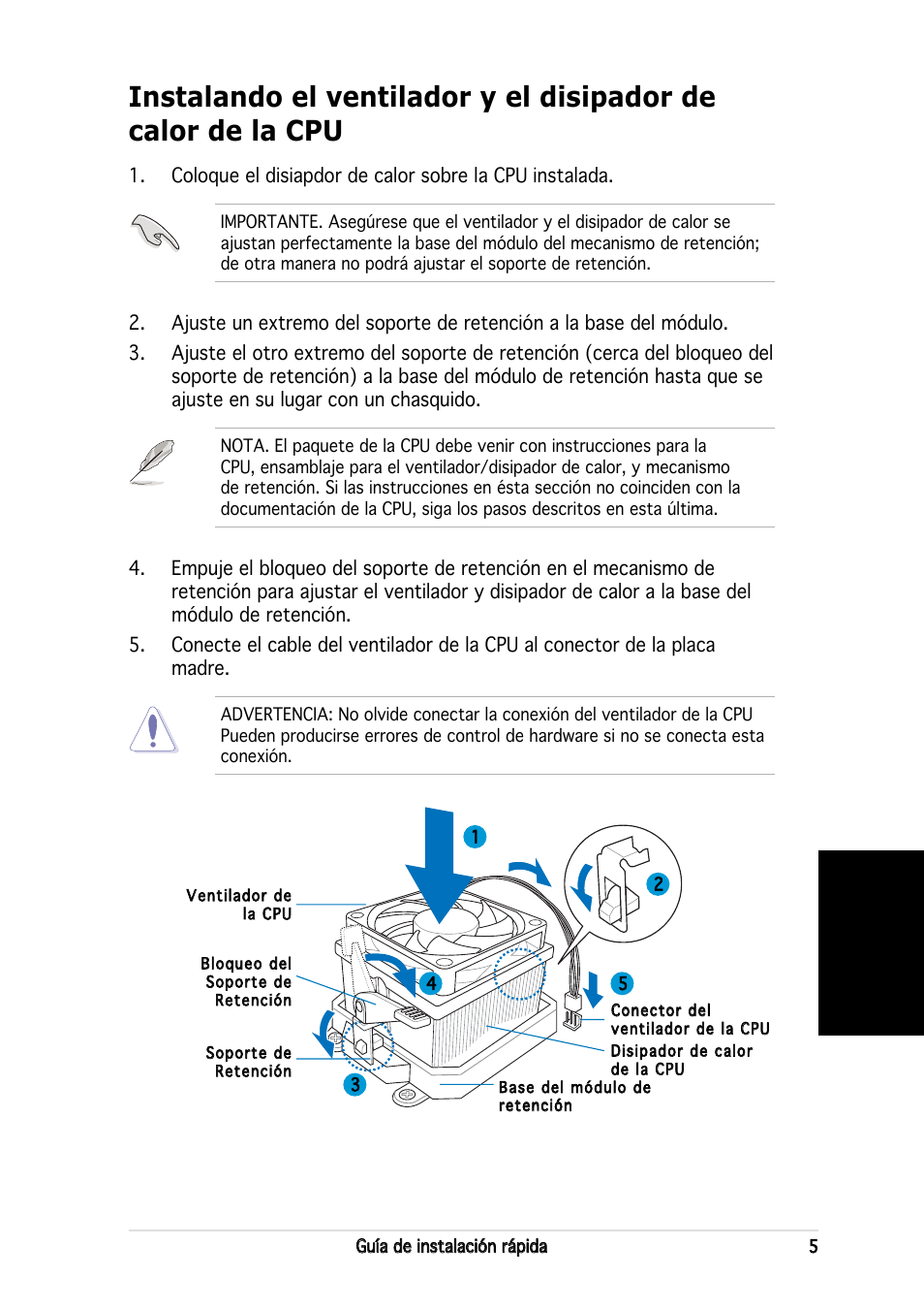 Español | Asus V2-AH2 User Manual | Page 37 / 80