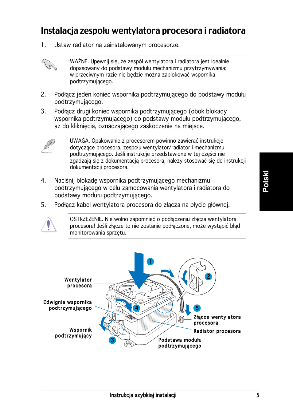 Polski | Asus V2-AH2 User Manual | Page 69 / 80