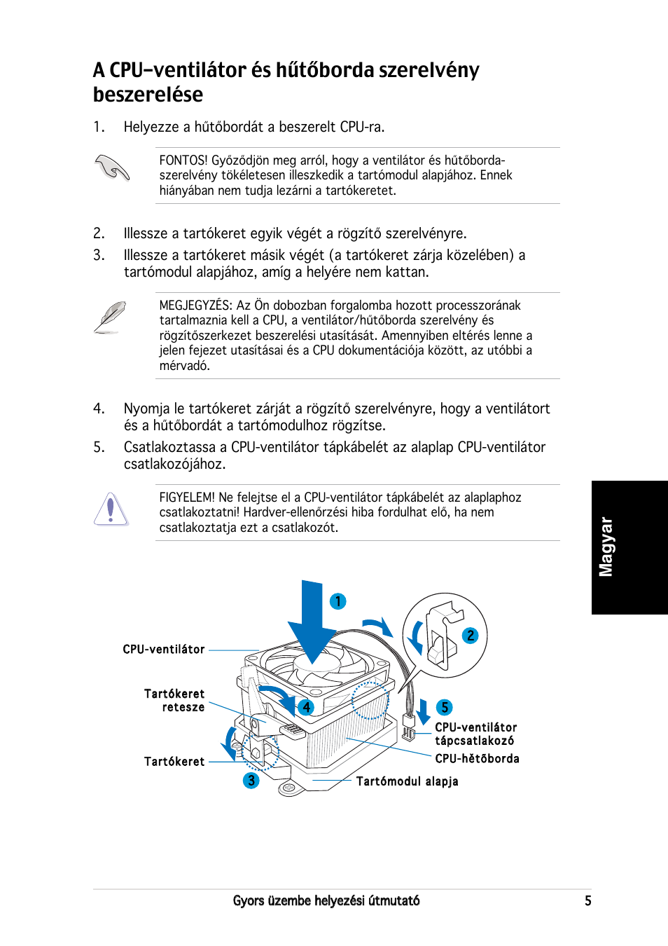 Magyar | Asus V2-AH2 User Manual | Page 77 / 80