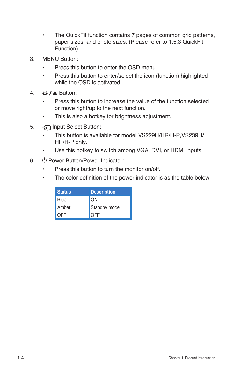 Asus VS239N User Manual | Page 10 / 25