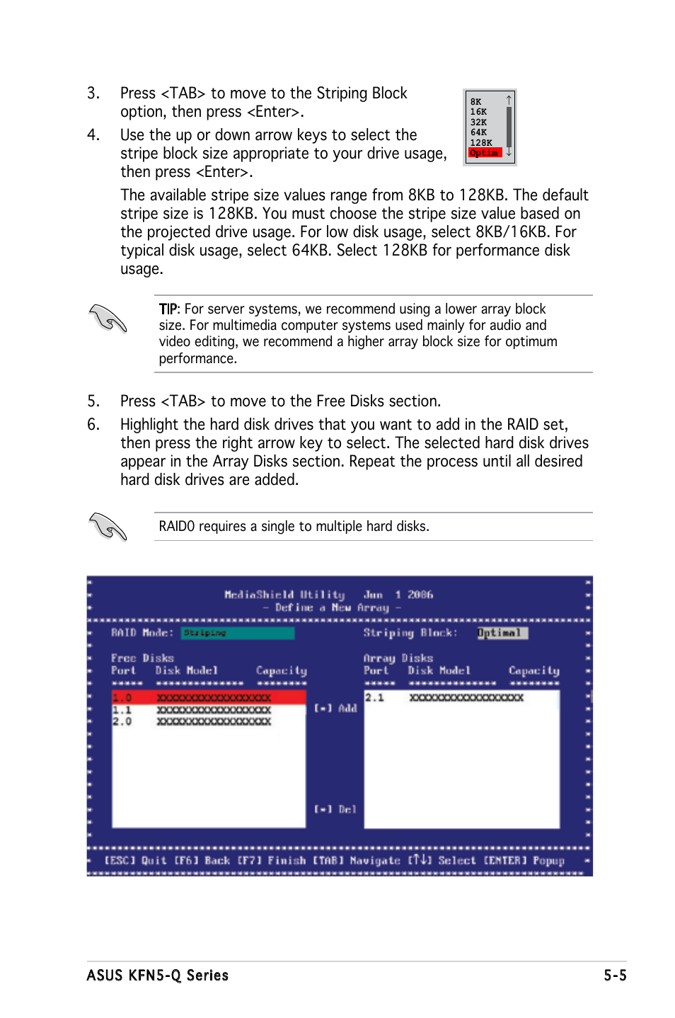 Asus KFN5-Q/SAS User Manual | Page 112 / 175