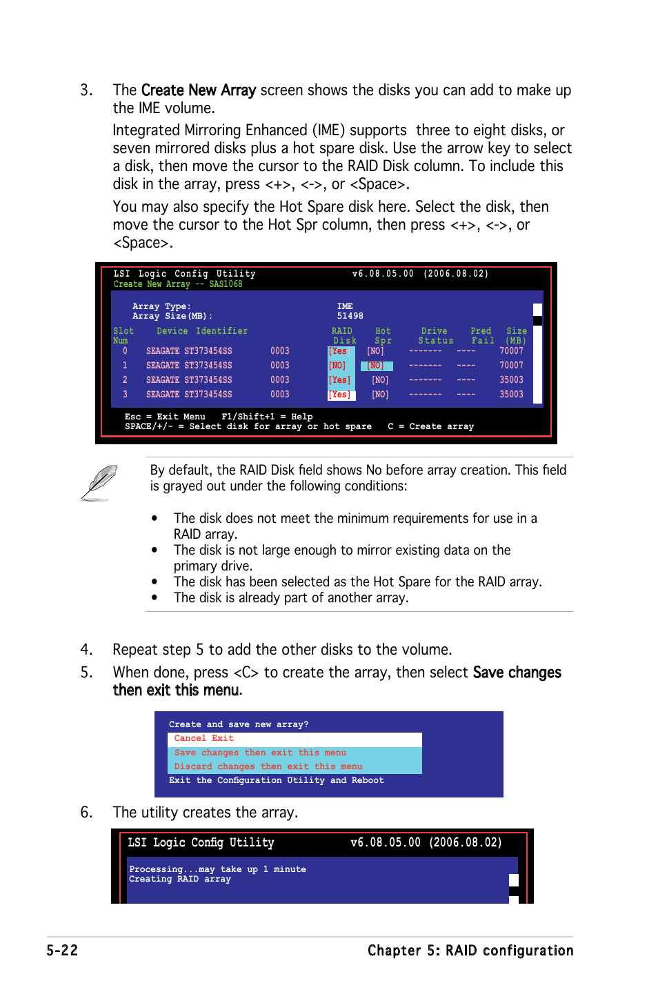 Asus KFN5-Q/SAS User Manual | Page 129 / 175