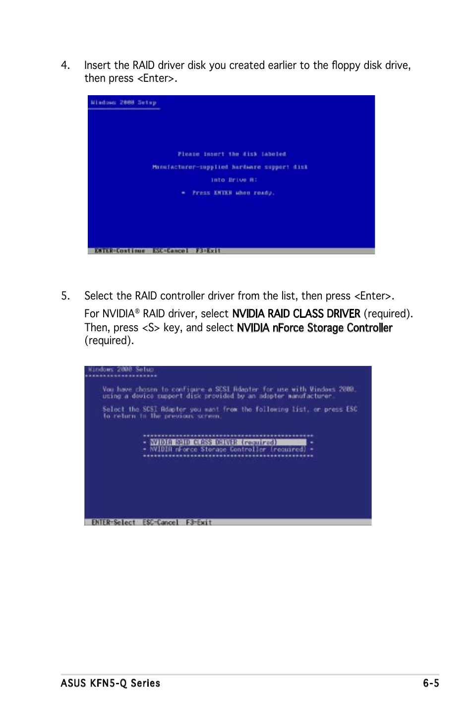 Asus KFN5-Q/SAS User Manual | Page 148 / 175