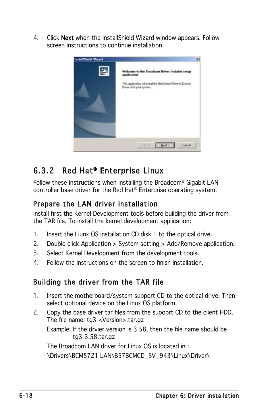 2 red hat, Enterprise linux | Asus KFN5-Q/SAS User Manual | Page 161 / 175