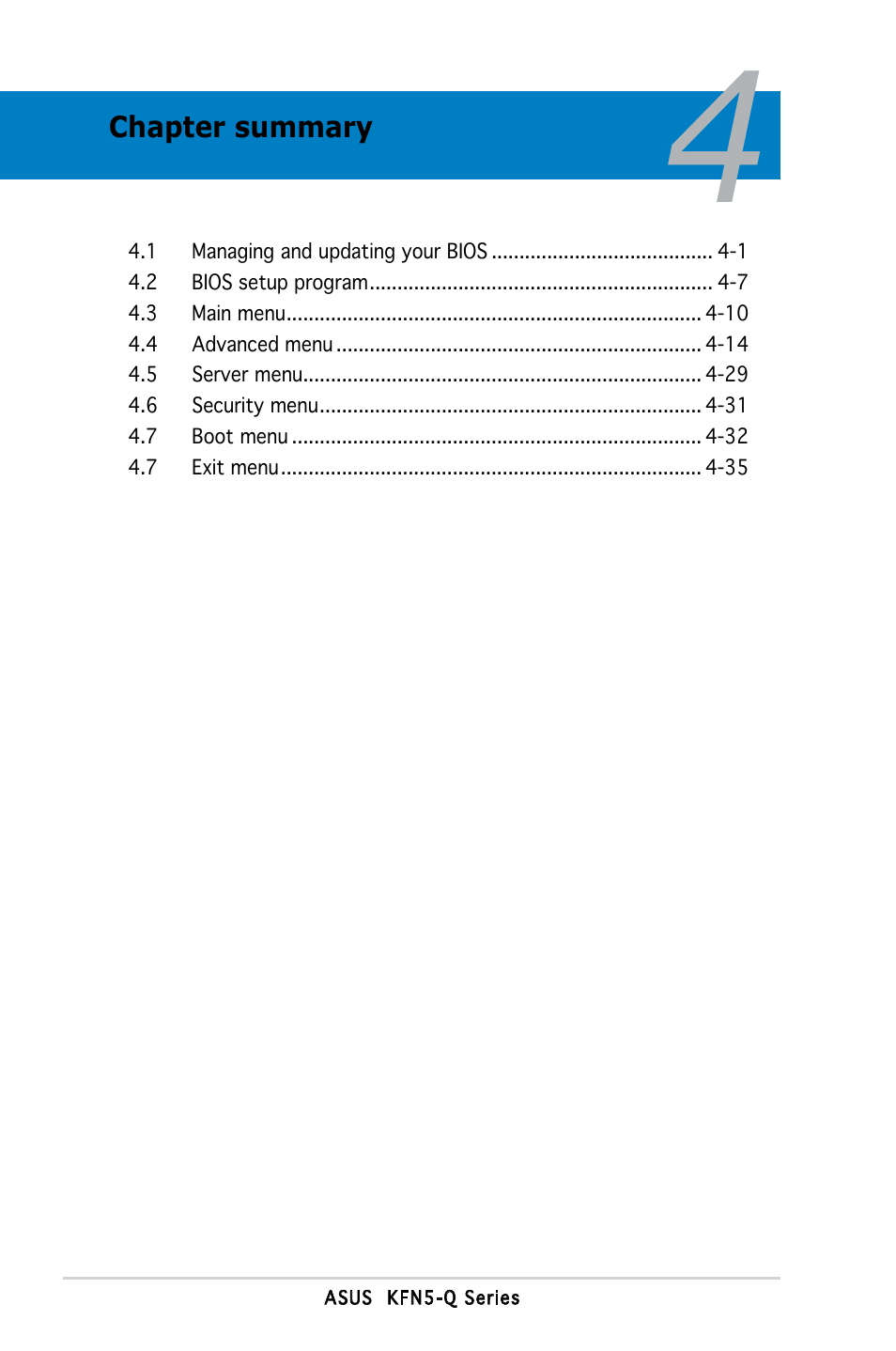 Asus KFN5-Q/SAS User Manual | Page 70 / 175