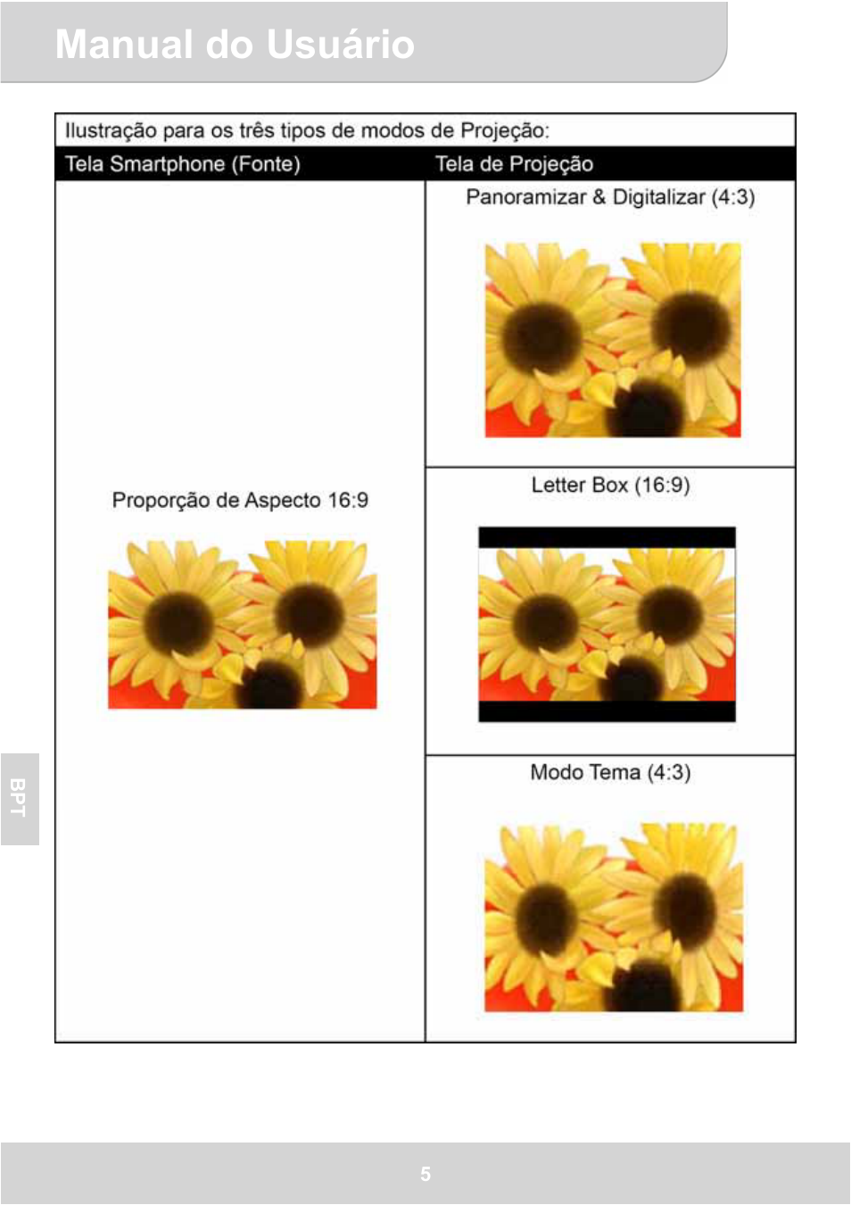 Manual do usuário | AIPTEK GoProjector Manual User Manual | Page 66 / 79