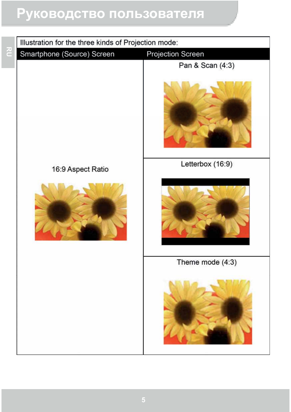 Руководство пользователя | AIPTEK GoProjector Manual User Manual | Page 76 / 79