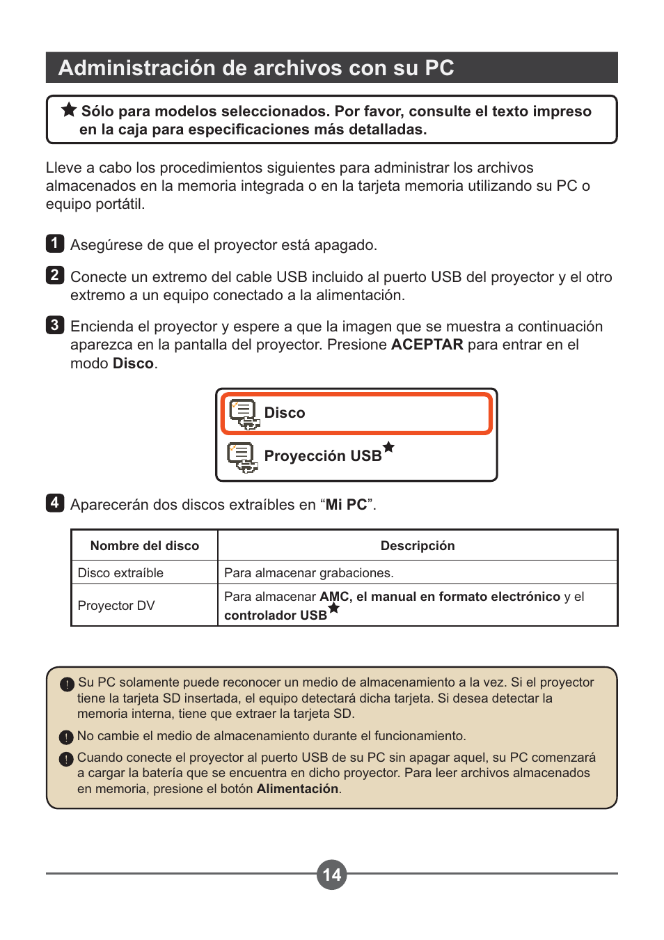 Administración de archivos con su pc | AIPTEK PocketCinema Z20 User Manual | Page 126 / 380