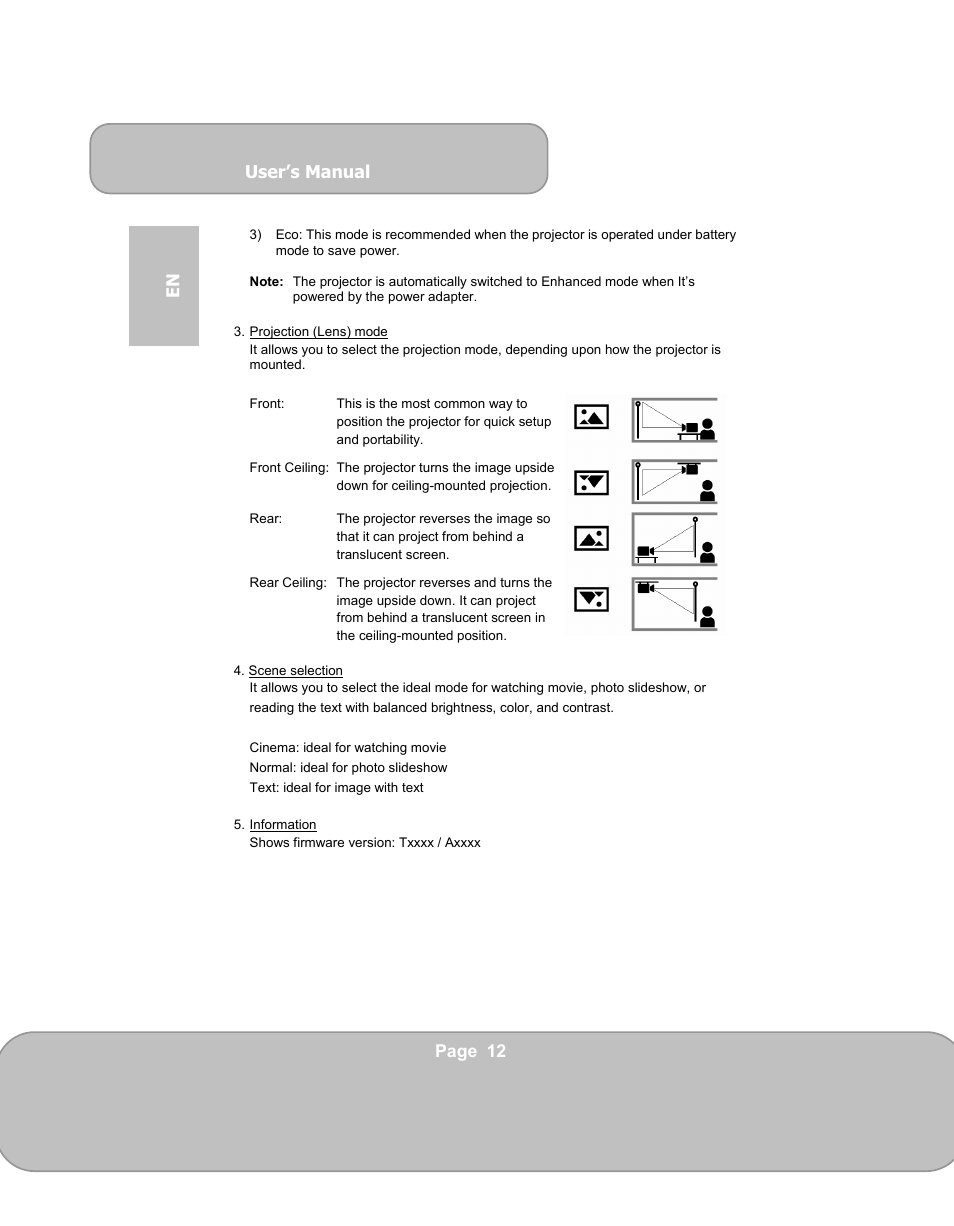 AIPTEK PocketCinema V150W User Manual | Page 12 / 180