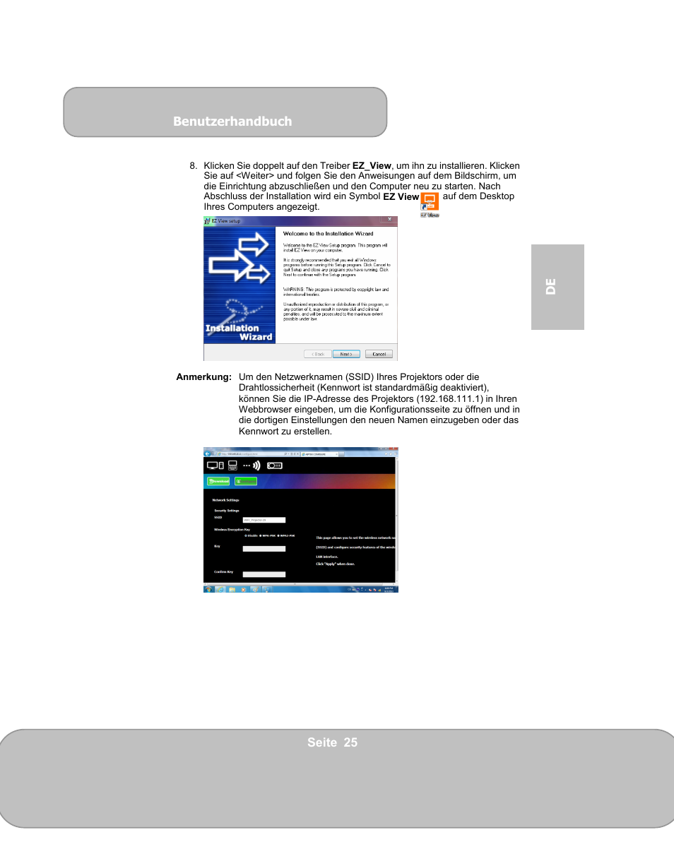 AIPTEK PocketCinema V150W User Manual | Page 61 / 180