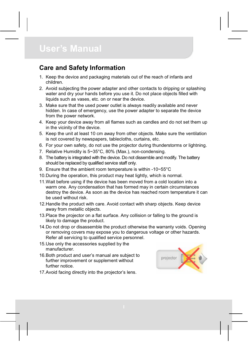 AIPTEK MobileCinema Q20 User Manual | 71 pages