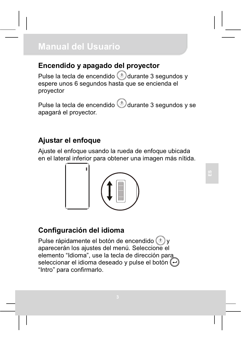 Manual del usuario | AIPTEK MobileCinema Q20 User Manual | Page 53 / 71