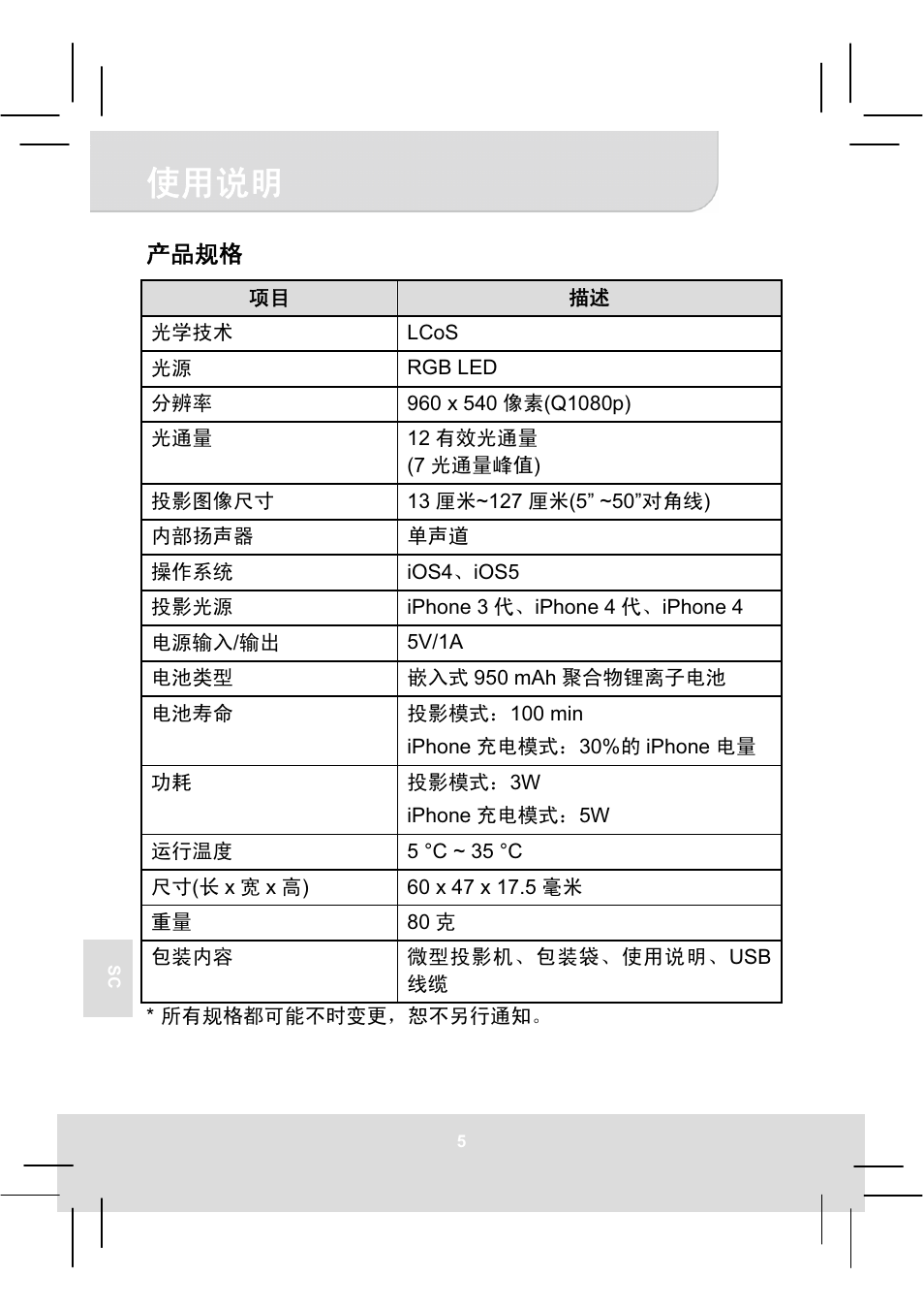 Փ⫼䇈ᯢ | AIPTEK MobileCinema i20 User Manual | Page 64 / 65