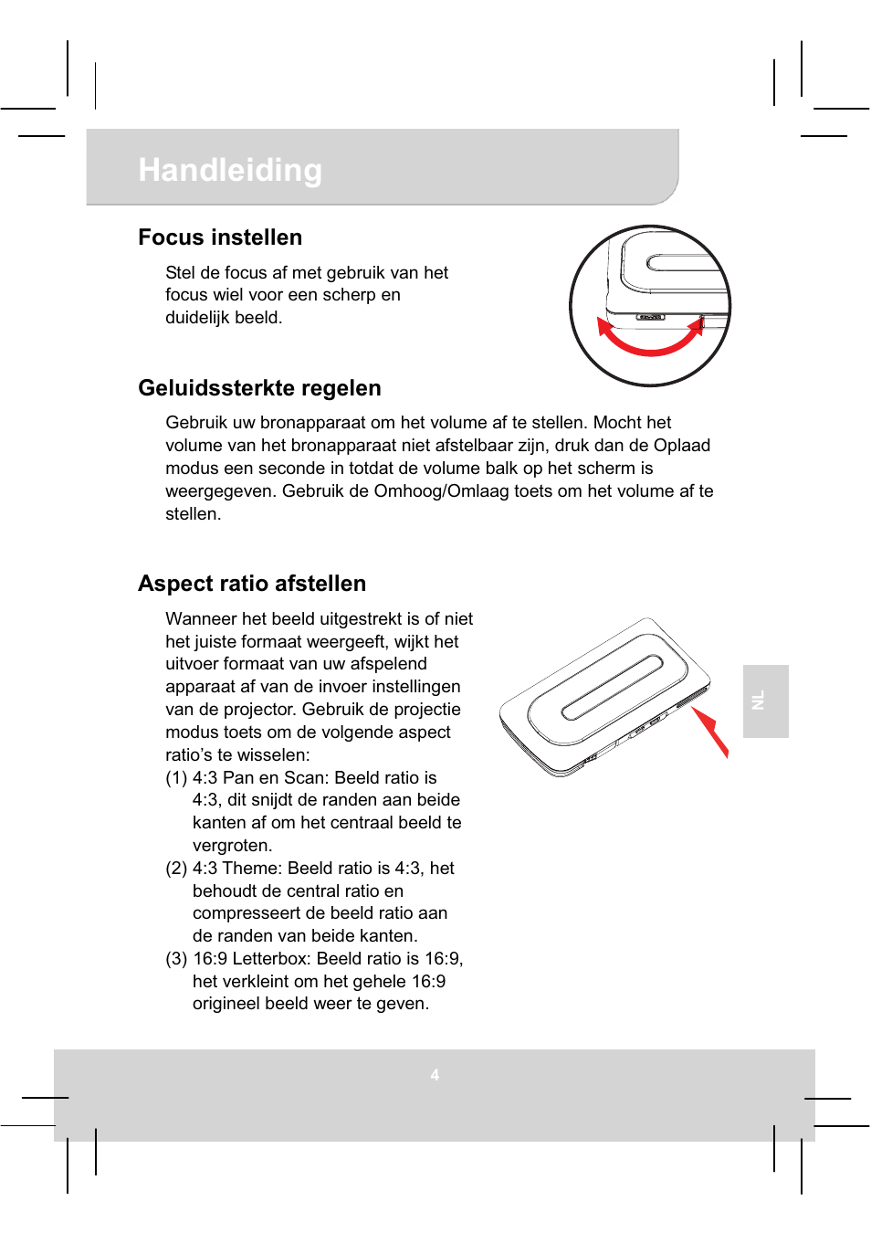Handleiding | AIPTEK MobileCinema A50P User Manual | Page 58 / 102