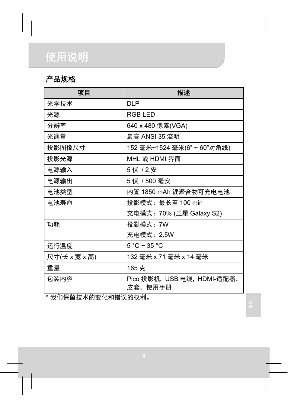 AIPTEK MobileCinema A50P User Manual | Page 84 / 102