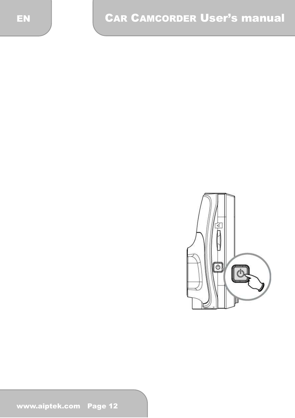 4 powering the device on / off, User’s manual | AIPTEK X-mini User Manual | Page 11 / 192