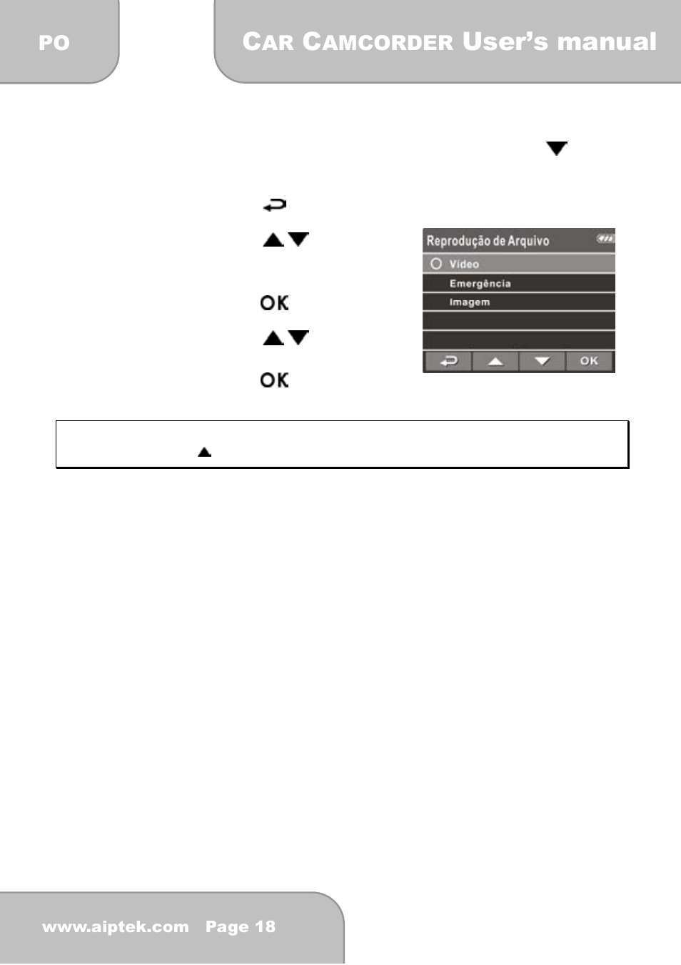 2 reproduzindo vídeos e fotos, User’s manual | AIPTEK X-mini User Manual | Page 154 / 192