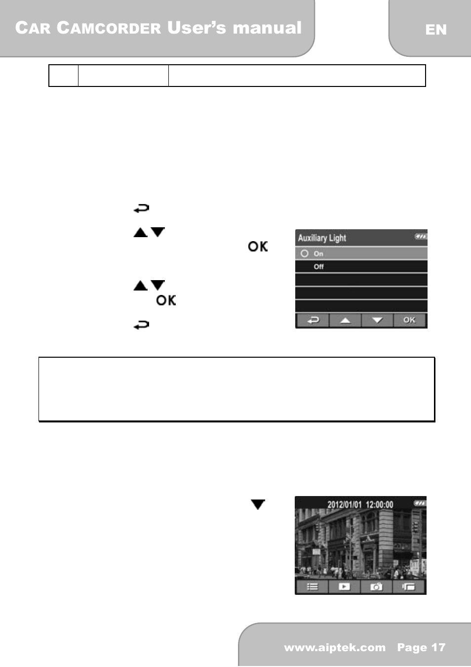 User’s manual, 5 using the led light, 6 taking snapshot | AIPTEK X-mini User Manual | Page 16 / 192