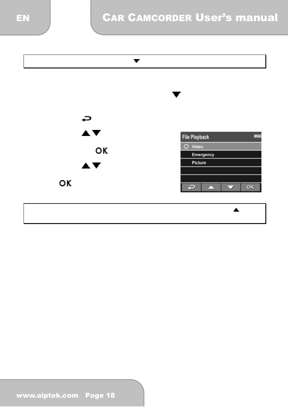 2 playback videos and photos, User’s manual | AIPTEK X-mini User Manual | Page 17 / 192