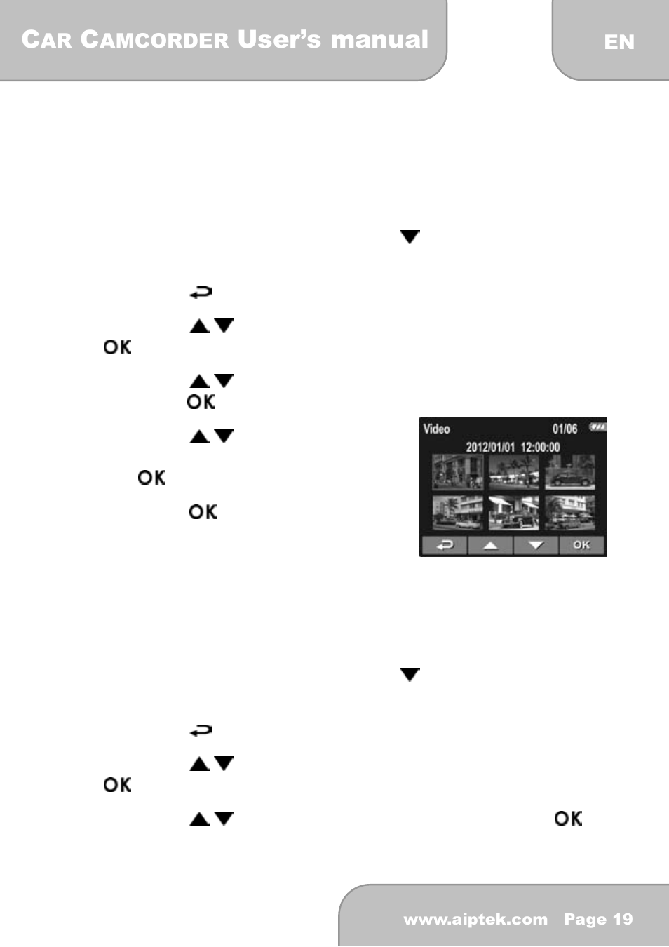 User’s manual, 1 playing videos, 2 viewing photos | AIPTEK X-mini User Manual | Page 18 / 192